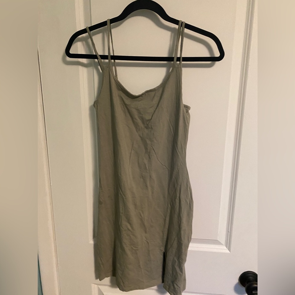 sage H&M Divided bodycon dress